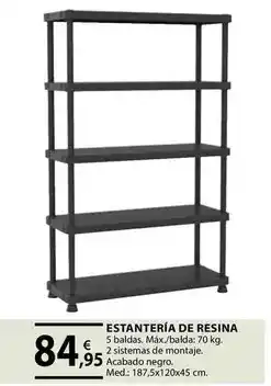 CMB Bricolage Estantería de resina oferta