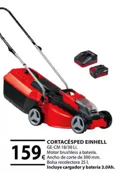 CMB Bricolage Einhell - cortacésped oferta