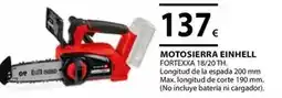 CMB Bricolage Einhell - motosierra oferta