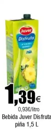 FROIZ JUVER Bebida Disfruta piña oferta