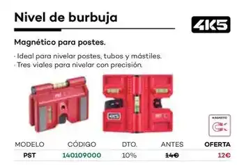 Ferri Nivel de burbuja oferta