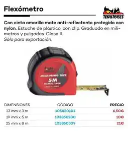 Ferri Flexómetro oferta