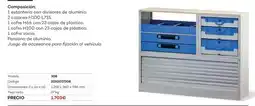 Ferri 308/ composicion/ 1 estanteria con diversos de aluminio oferta