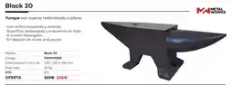 Ferri Black 20/ vunque con cuerno redondeado o plano oferta
