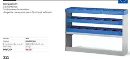 Ferri 310/ composicion/ 3 estanterias oferta