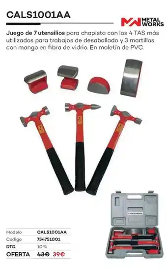 Ferri Cals1001aa juego de 7 utensilios oferta