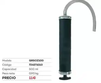 Ferri Bomba de succion apta para drenar y rellenar liquidos no corrosivos en maquinas y vehiculos oferta