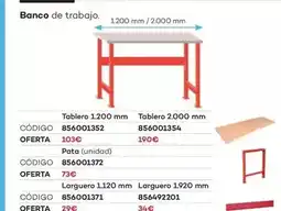 Ferri Banco de trabajo oferta