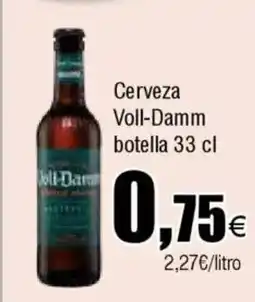 FROIZ VOLL-DAMM Cerveza oferta