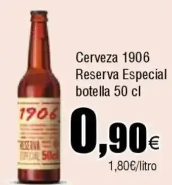 FROIZ 1906 Cerveza Reserva Especial oferta