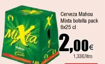 FROIZ MIXTA Cerveza mahou botella oferta