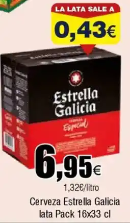 FROIZ ESTRELLA GALICIA Cerveza lata oferta