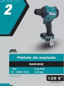 Ferri Makita - pistola de soplado oferta