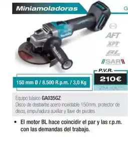 Ferri Makita - miniamoladoras oferta
