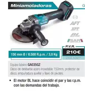 Ferri Makita - miniamoladoras oferta