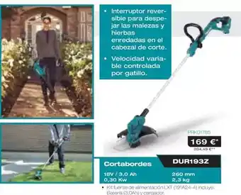 Ferri Makita - cortabordes oferta