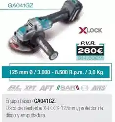 Ferri Makita - miniamoladoras/ ga041gz oferta