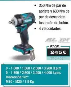 Ferri Makita - llaves de impacto oferta
