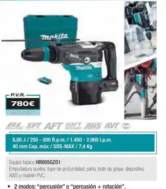 Ferri Makita - martillos combinados oferta