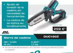 Ferri Makita - sierra de cadena oferta