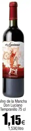 FROIZ Vino de la Mancha Don Luciano Tempranillo oferta