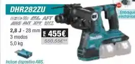 Ferri Makita - martillo ligeros dhr282zu oferta