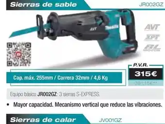 Ferri Makita - sierras de sable oferta