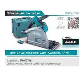 Ferri Makita - sierra de incision oferta