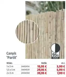 Bauhaus Cañizo 'partido' oferta