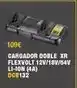 Ferri Dewalt - cargador doble xr flexvolt oferta
