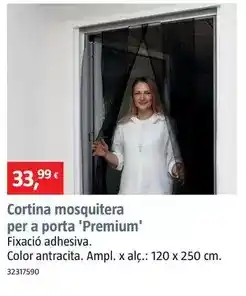 Bauhaus Cortina mosquitera para puerta premium oferta