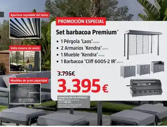 Bauhaus Set barbacoa premium oferta