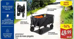 ALDI Adventuridge - carro de mano plegable oferta