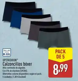 ALDI Up2fashion - calzoncillos boxer oferta