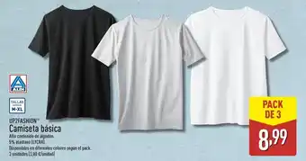 ALDI Up2fashion - camiseta basica oferta