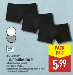 ALDI Up2fashion - calzoncillos boxer oferta