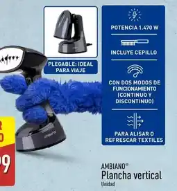 ALDI Ambiano - plancha vertical oferta