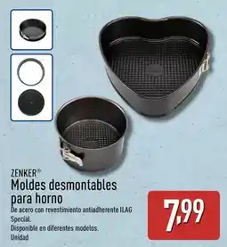 ALDI Zenker - moldes desmontables para horno oferta
