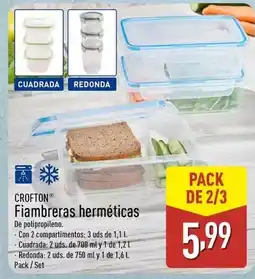 ALDI Crofton - fiambreras hermeticas oferta