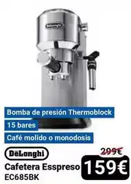 Centro Hogar Sanchez Delonghi - cafetera esspreso ec685bk oferta
