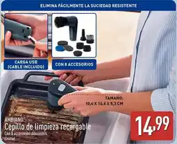 ALDI Ambiano - cepillo de limpieza recargable oferta