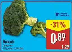 ALDI Brócoli oferta