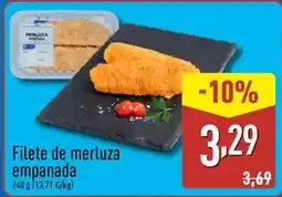 ALDI Filete de merluza empanada oferta
