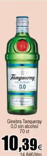 FROIZ TANQUERAY Ginebra 0,0 sin alcohol oferta