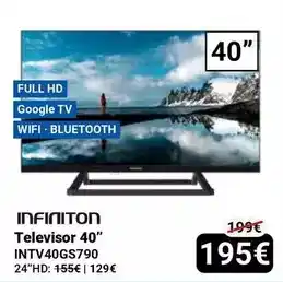 Centro Hogar Sanchez Infiniton - televisor 40 intv40gs790 oferta