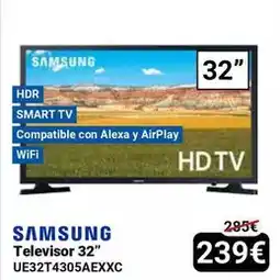 Centro Hogar Sanchez Samsung - televisor 32 ue32t4305aexxc oferta