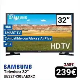 Centro Hogar Sanchez Samsung - televisor 32 ue32t4305aexxc oferta