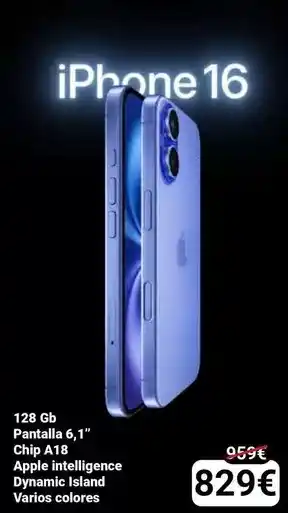 Centro Hogar Sanchez Apple - iphone 16 oferta