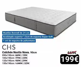 Centro Hogar Sanchez Colchón noctis nova oferta