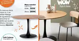 Mubak Wow - mesa comedor oferta